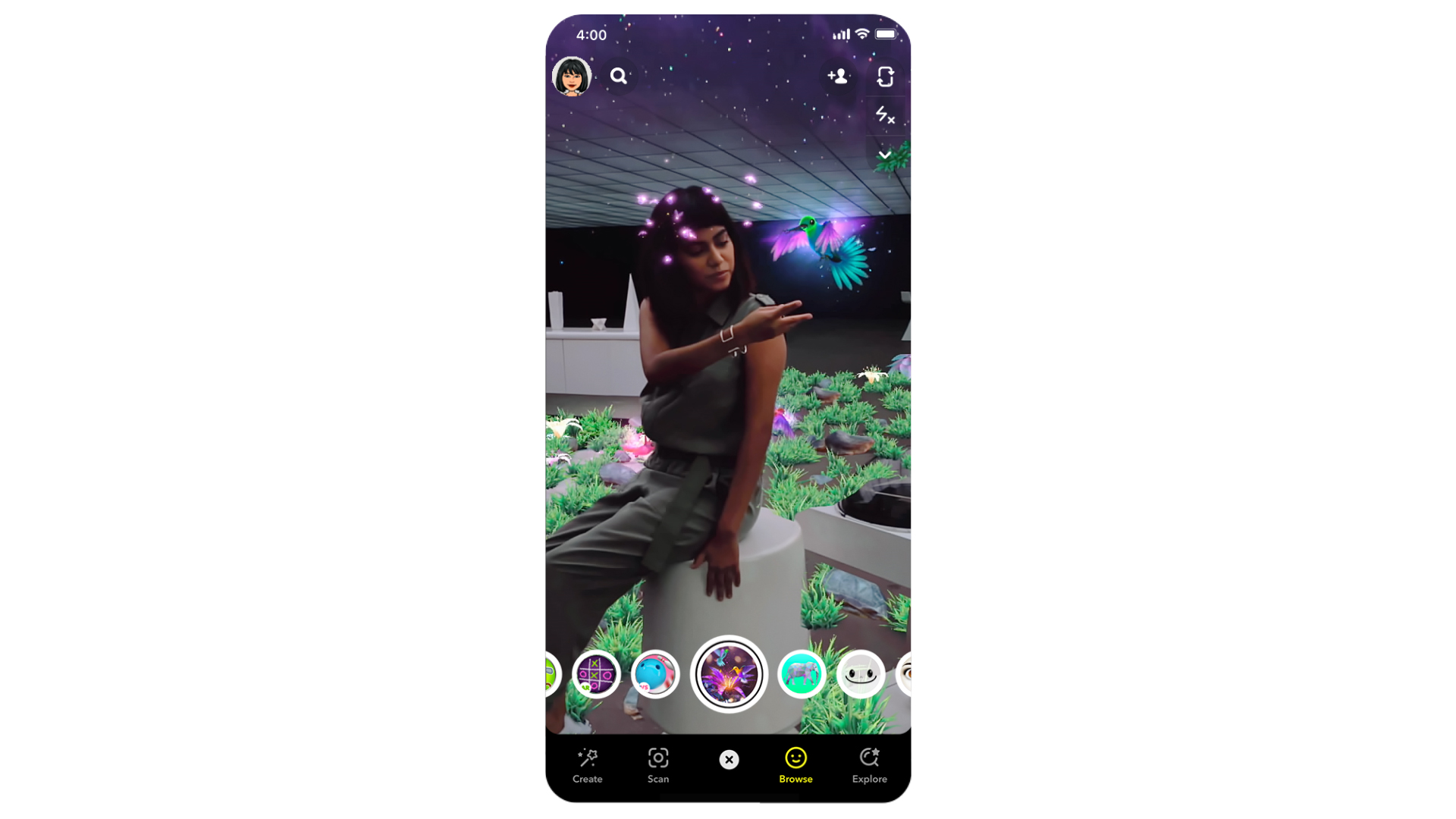 Snapchat users can now create LiDAR Lenses for iPhone 12