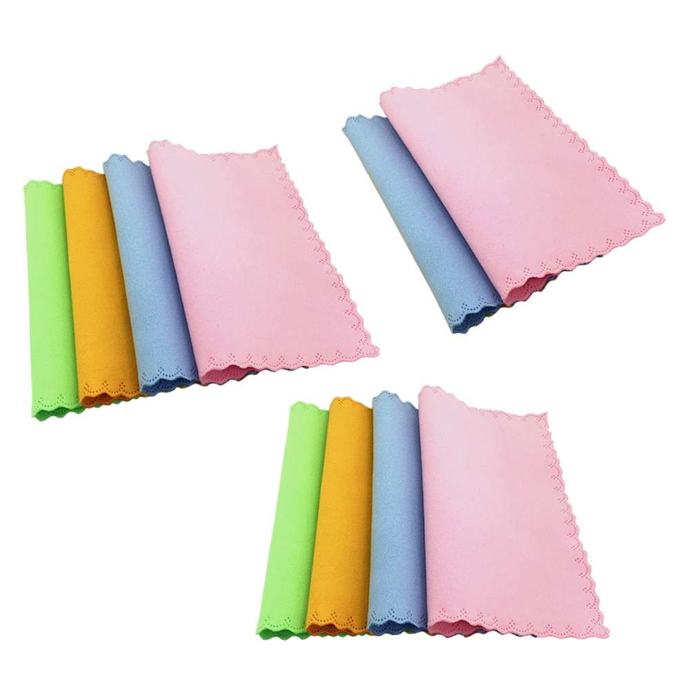 10Pcs Eyeglasses Cleaning Cloth Microfiber Cleaning Cloths