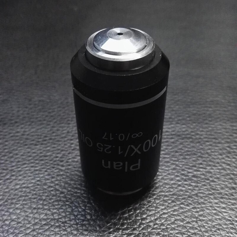 180mm Metal Full Plan Infinity Microscope Objective Lens