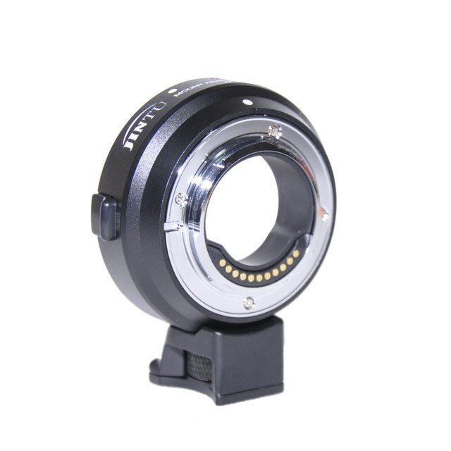 Jintu Auto Focus Lens AF Mount Adapter EF M4/3 For Canon