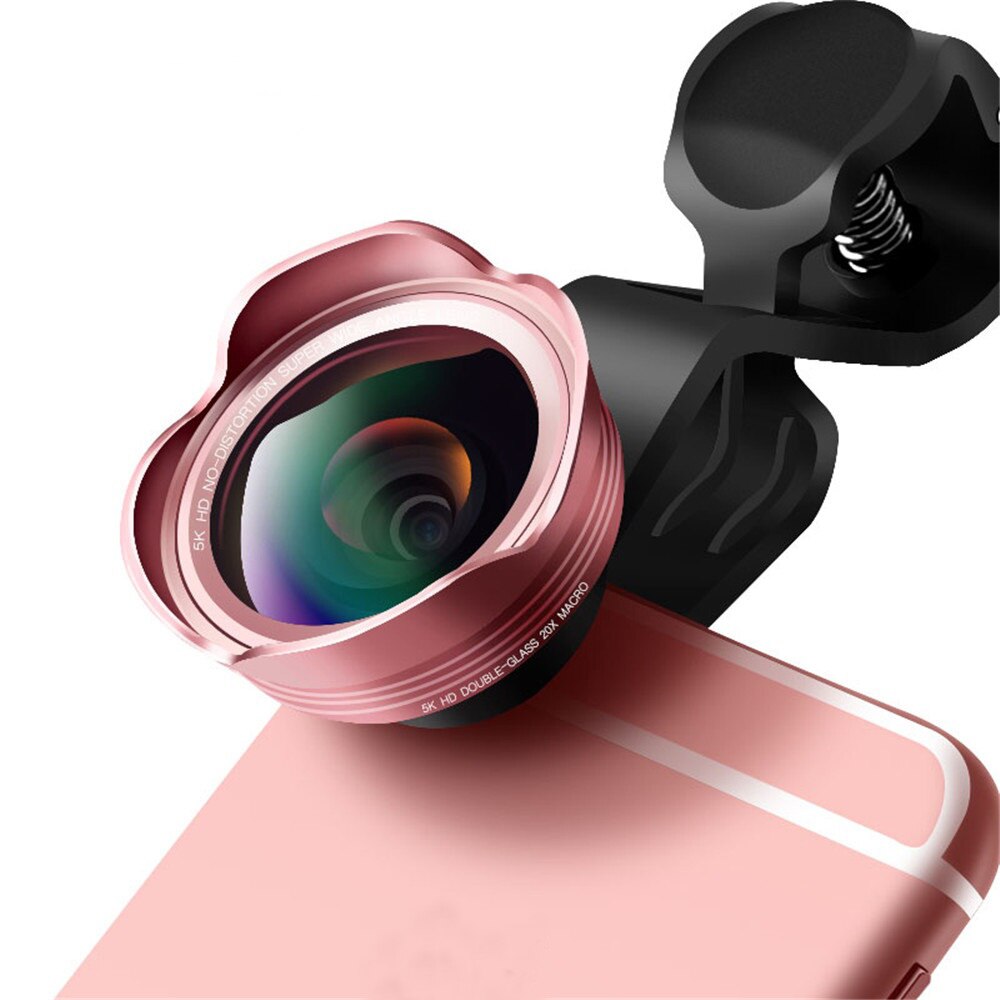 0.45X Wide Angle Mobile Phone Lenses Fisheye Lens Camera