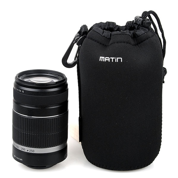 (Size L) Matin Camera Lens Bag Neoprene waterproof Soft