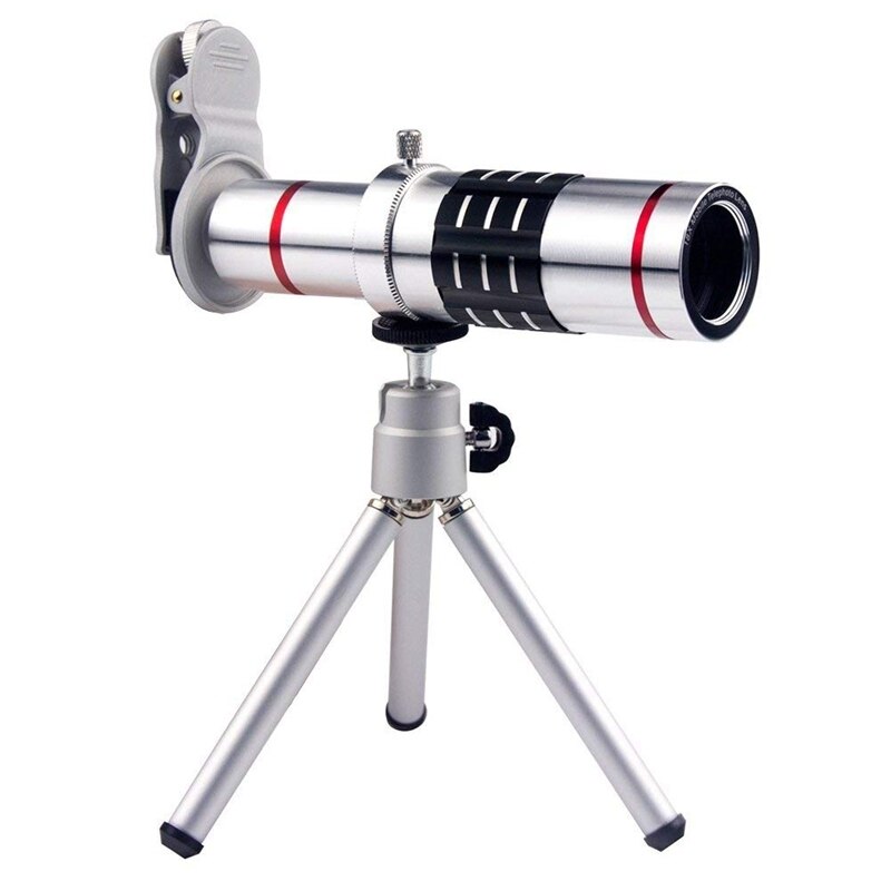 Universal 18X Zoom Telescope Telephoto Camera Lens with
