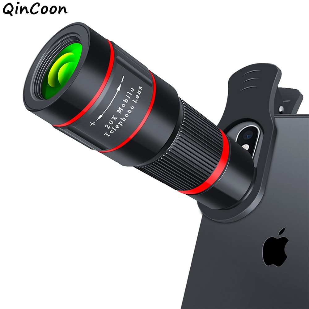 20X Zoom Telephoto Lens 4K HD Monocular Telescope Phone