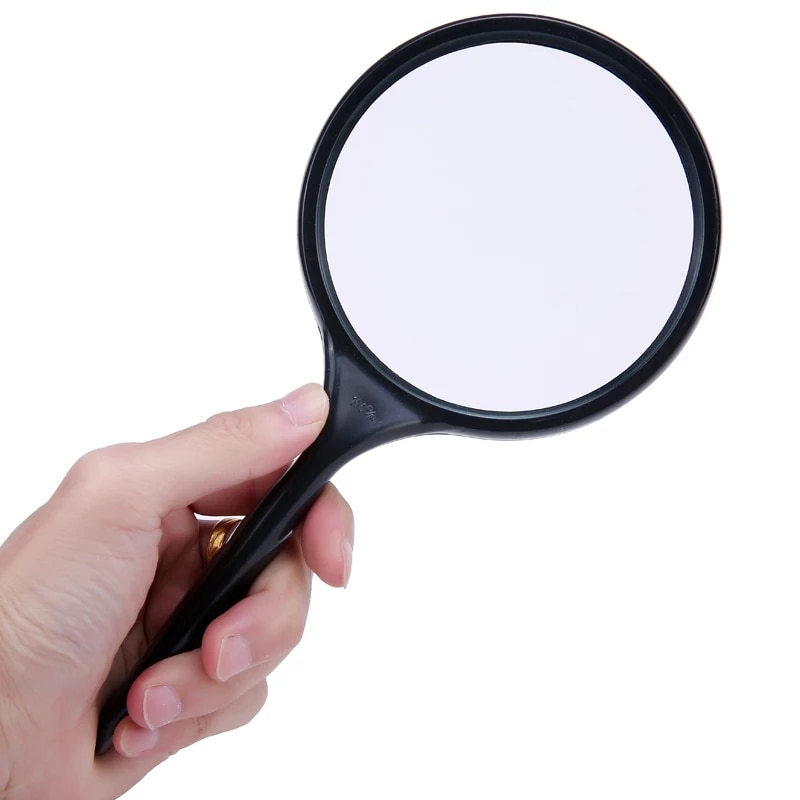 10X 100mm Hand Held Reading Magnifier Zoomer Magnifying