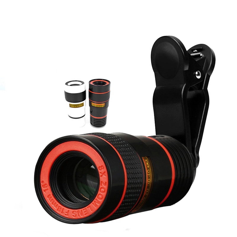Mobile Phone Telescope Lens 8x Zoom Telephoto Lens With