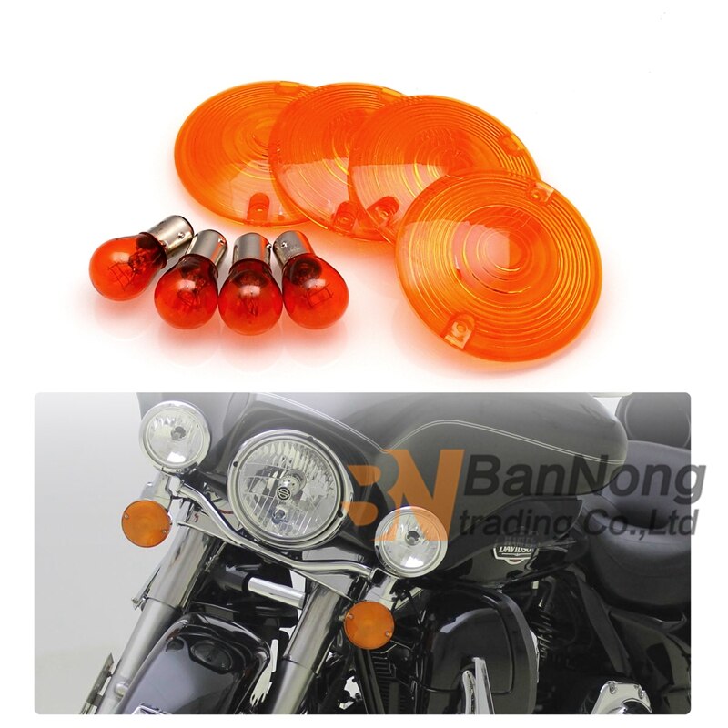 Free shipping Motorcycle Turn Signal Lens For Harley