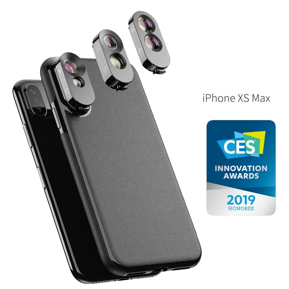 Super Small Lens for IPhone XS Max 2in1 Wide Angle