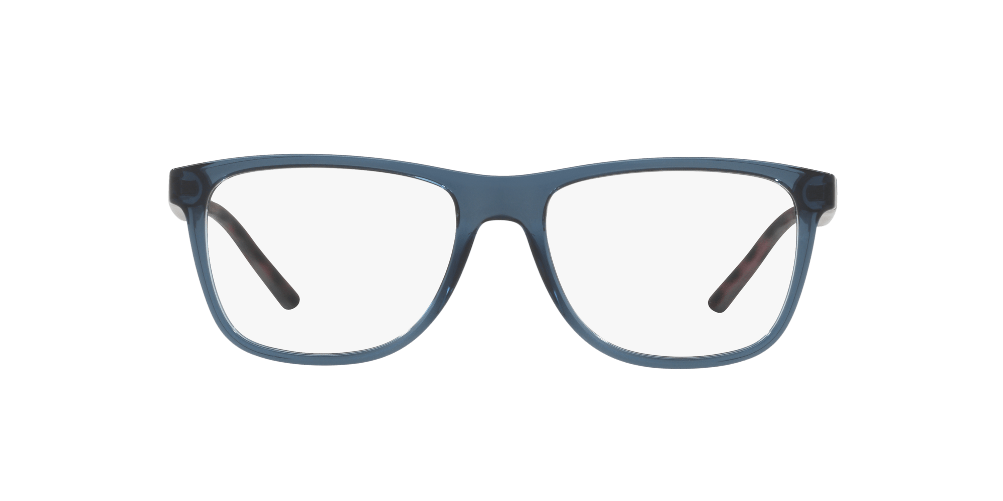 AX3048 Shop Armani Exchange Blue Pillow Eyeglasses at