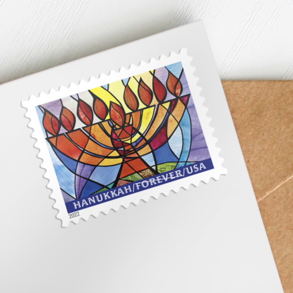 New Forever Hanukkah Seal from USPS