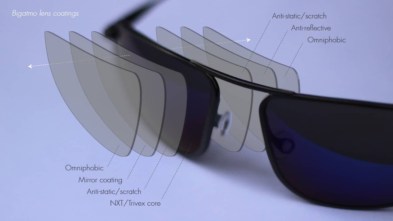 Lens Coatings Bigatmo Sunglasses Sunglasses for Pilots