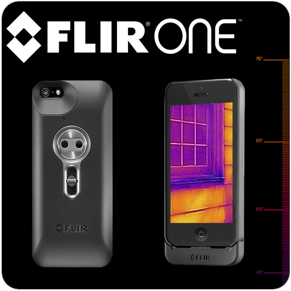 CES 2014 FLIR One Infrared Camera for iPhone 5/5s