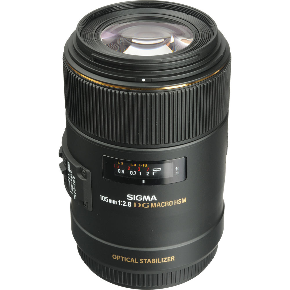 Sigma 105mm F/2.8 DG OS EX HSM Macro Nikon Lenses and