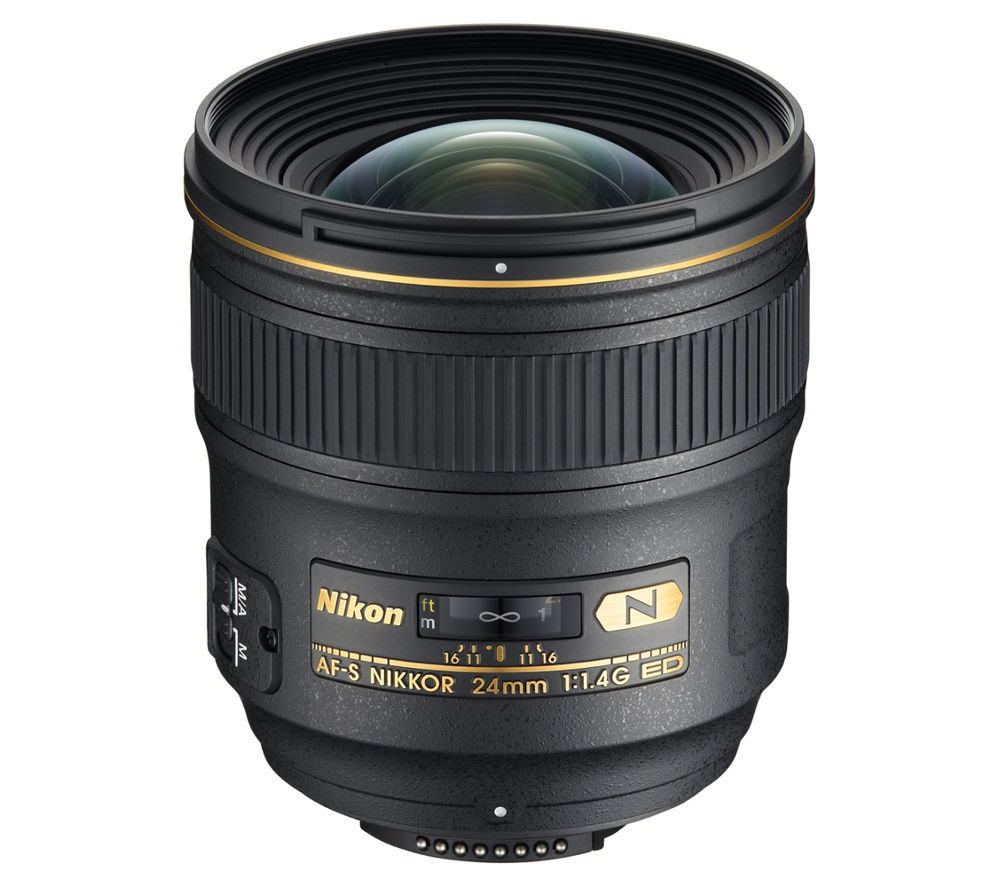NIKON AFS NIKKOR 24 mm f/1.4G ED Wideangle Prime Lens
