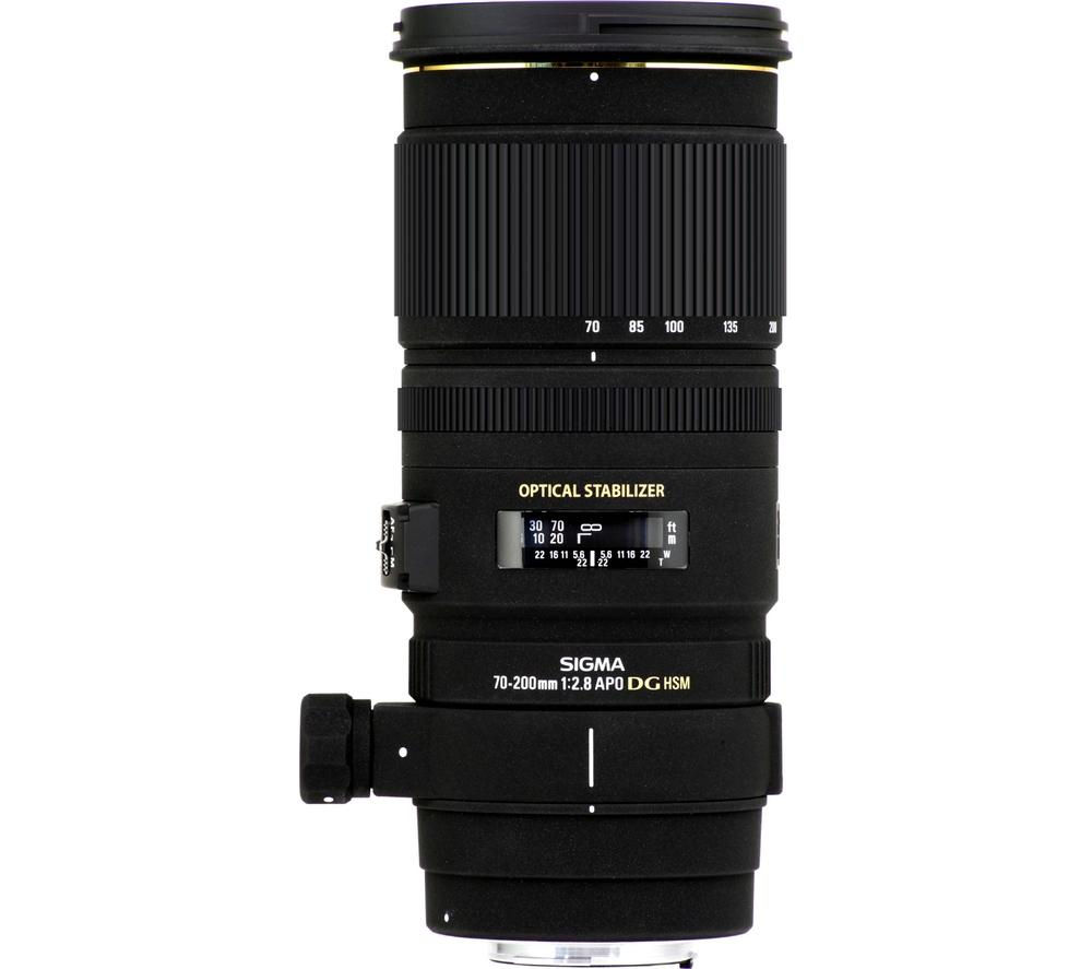 SIGMA 70200 mm f/2.8 EX DG OS HSM Telephoto Zoom Lens