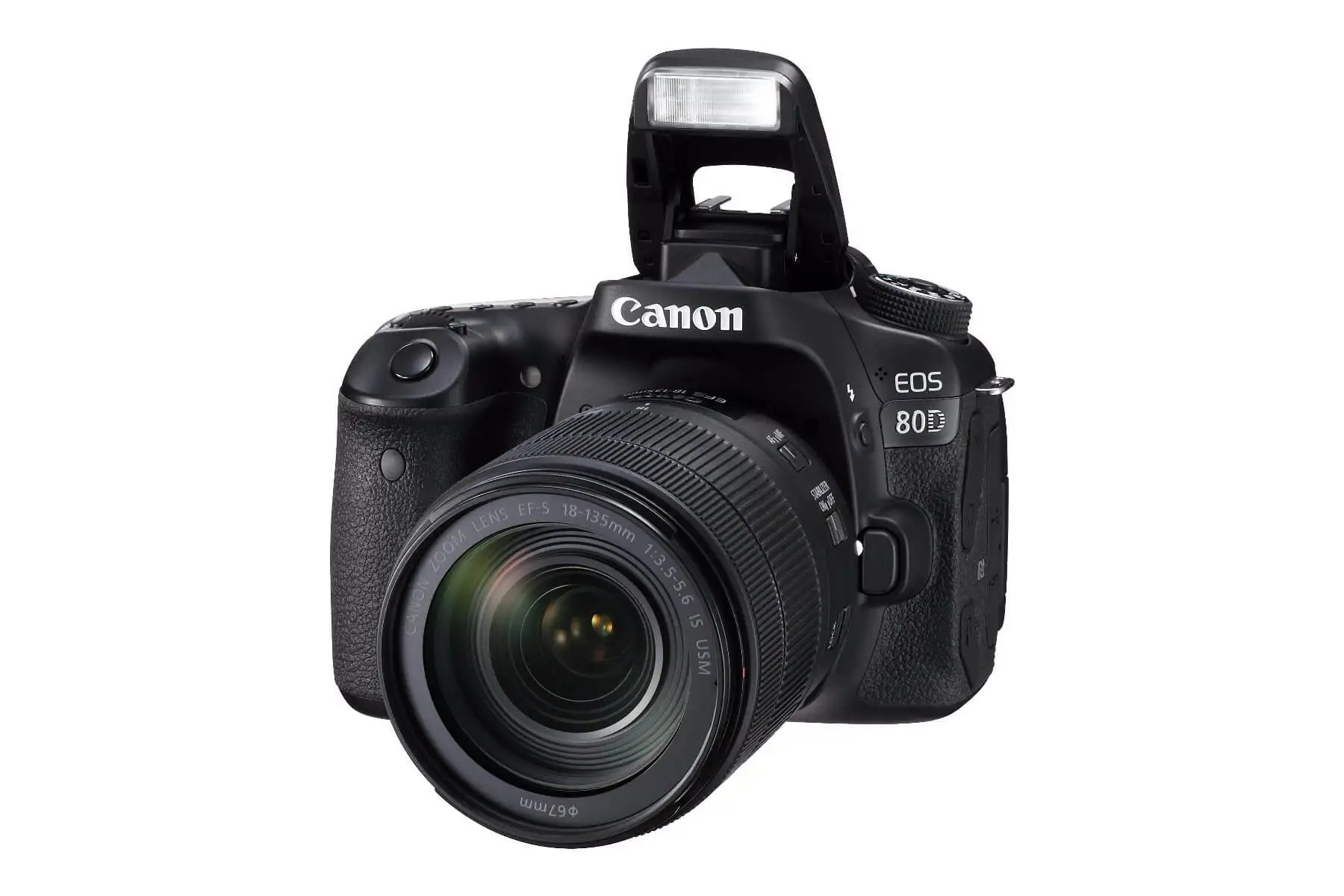 Canon EOS 80D w/ EFS 18135mm IS USM Lens Digital SLR