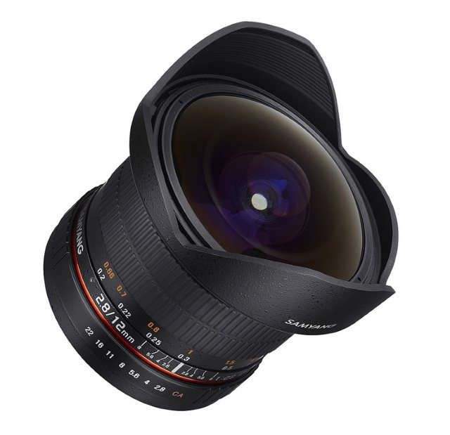 Samyang 12mm F2.8 Fisheye lens for Sony FE Castle Cameras