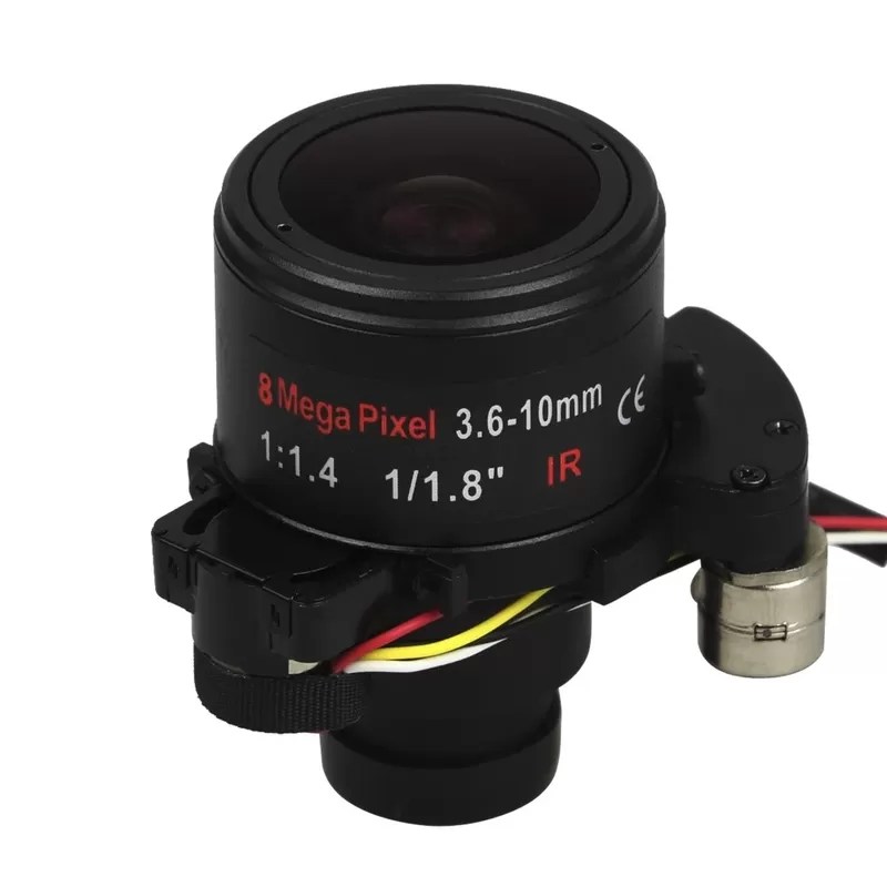 High Resolution Motorized Zoom Lens 8.0 Megapixel 3.610