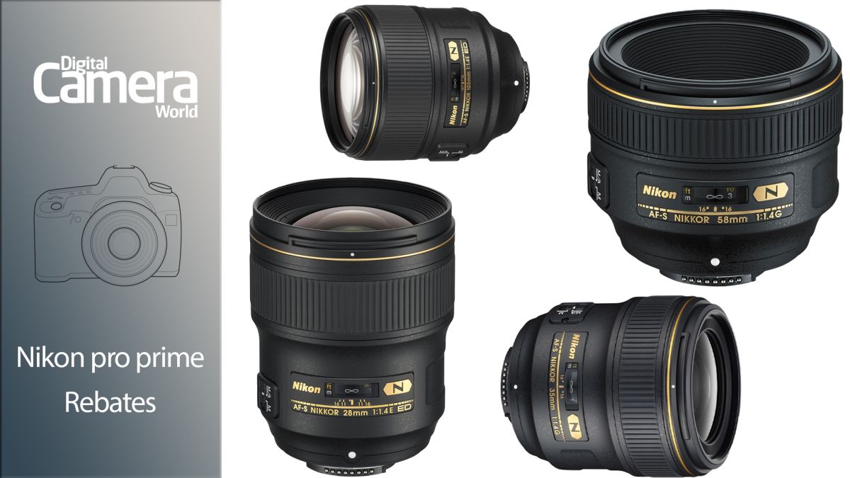 Nikon rebates on pro prime lenses are now here save up