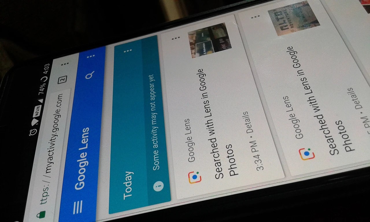 How to delete Google Lens activity (images. searches. etc.)
