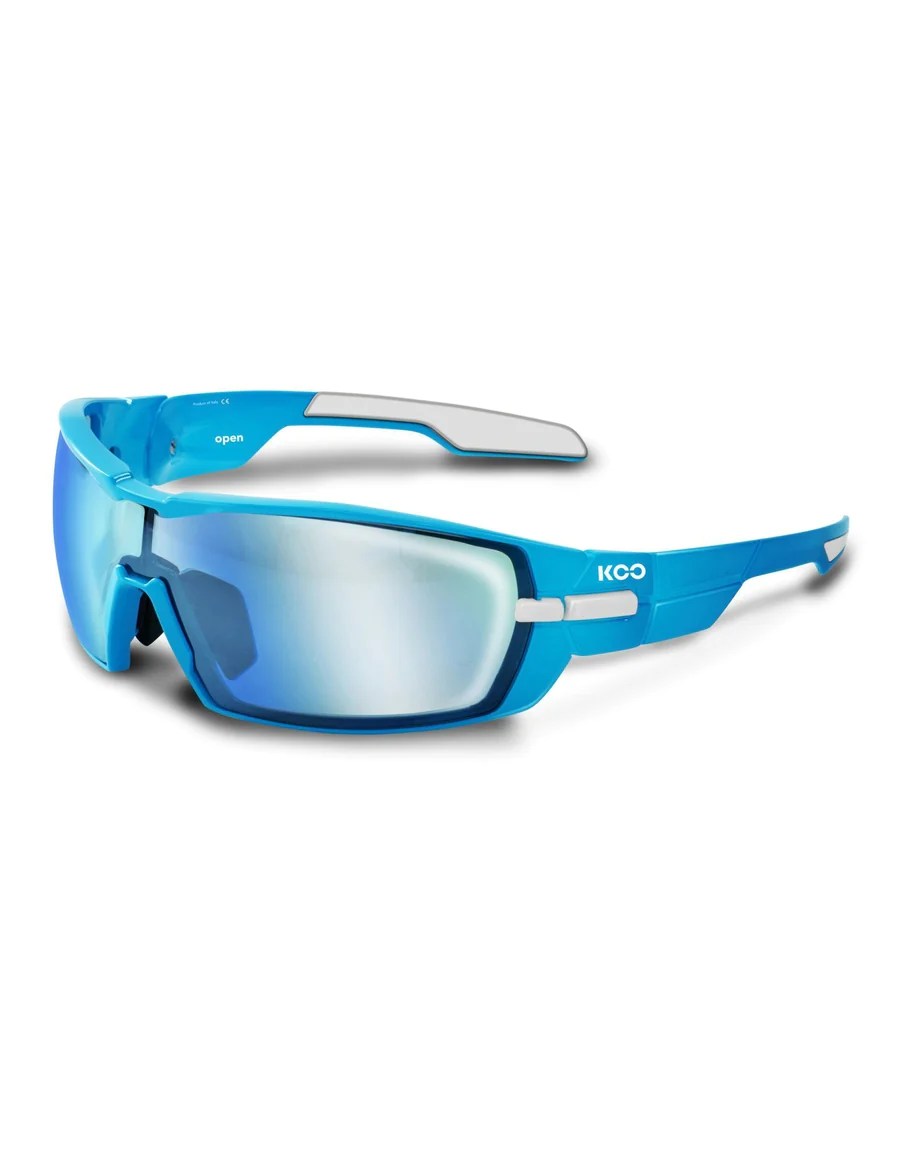 KOO OPEN Sunglasses Light Blue Super Blue Lenses Ferrobike