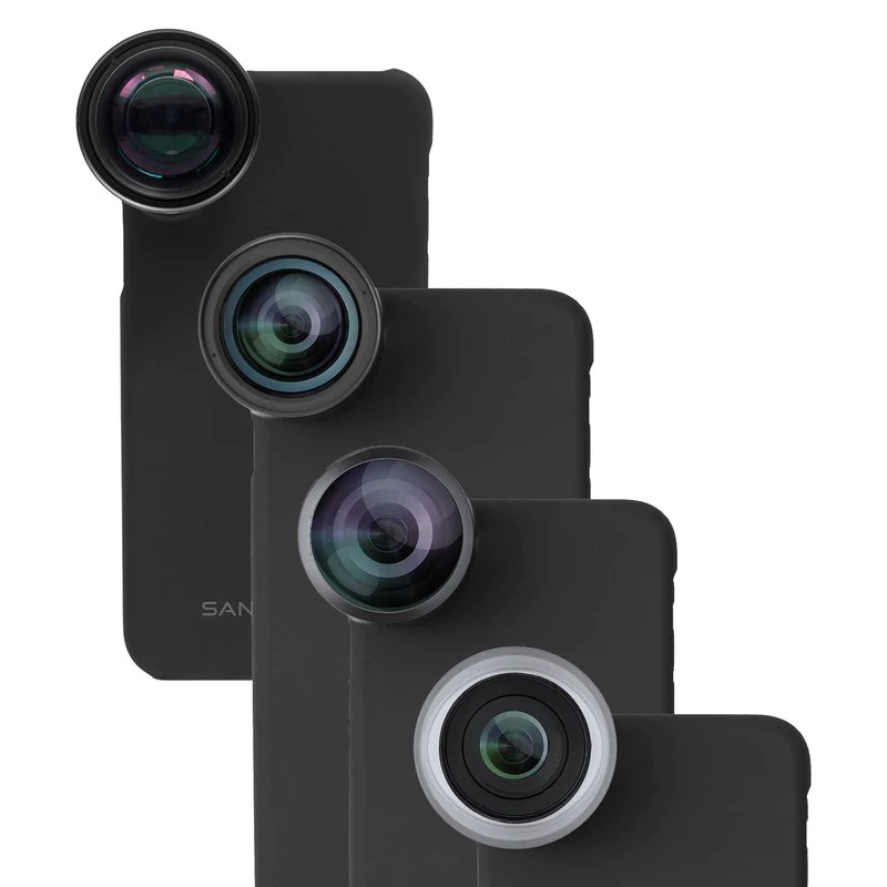 iPhone 12 Pro Lens Kit Telephoto. Macro. Wide Fisheye