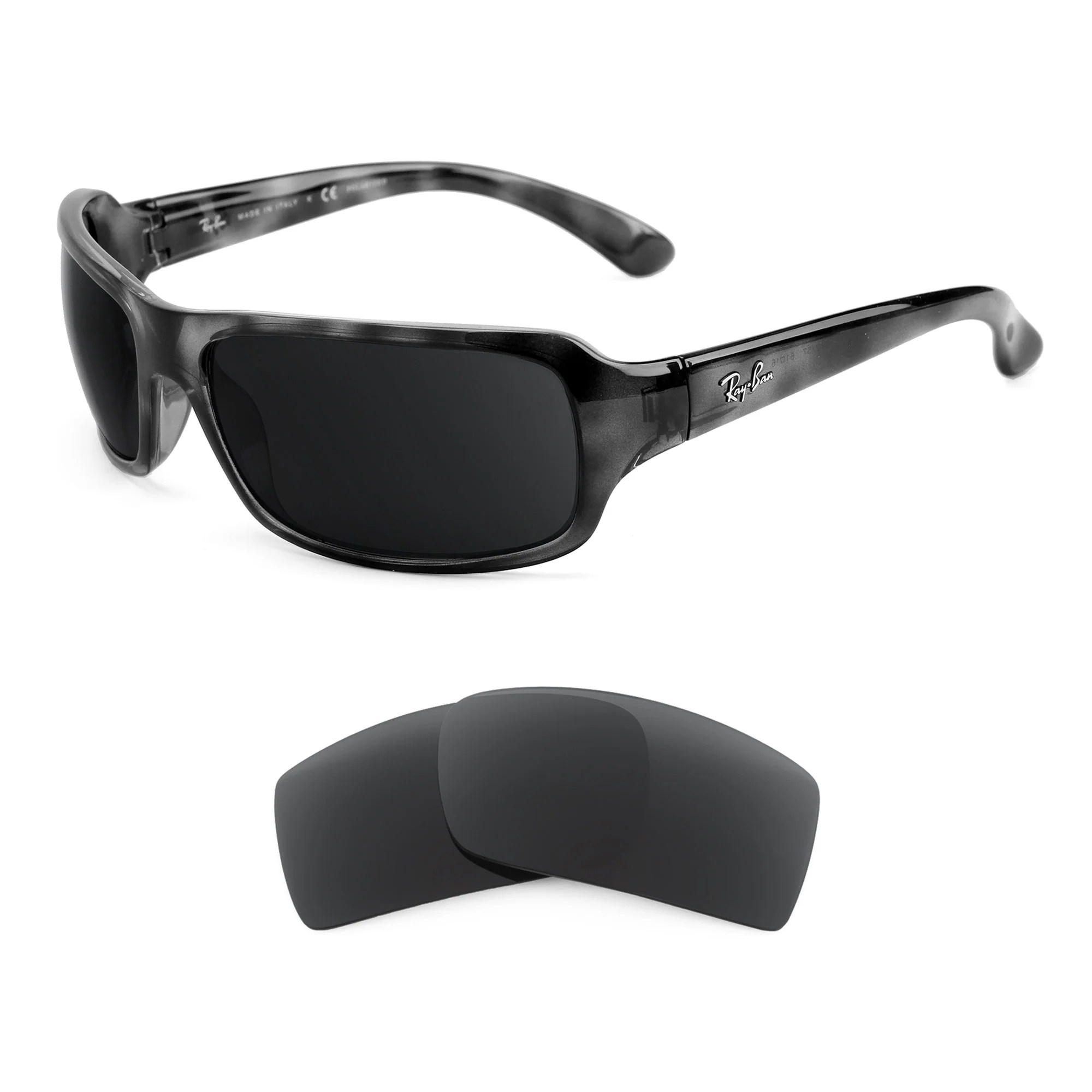 Replacement Lenses for RayBan RB4075 61mm Revant Optics
