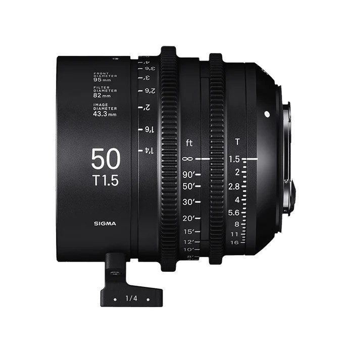 Sigma Cine Lens 50mm T1.5 E Mount Dragon Image