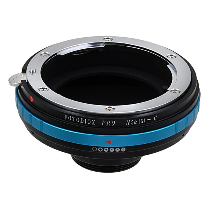 Nikon GType Lenses to CMount Cameras w/Aperture Dial