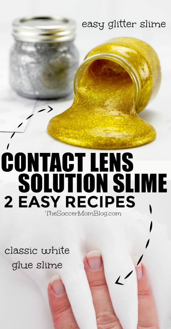 How to Make Slime with Contact Solution 2 Easy Ways!
