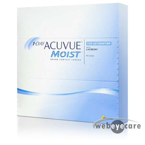 1Day Acuvue Moist for Astigmatism 90 Pack