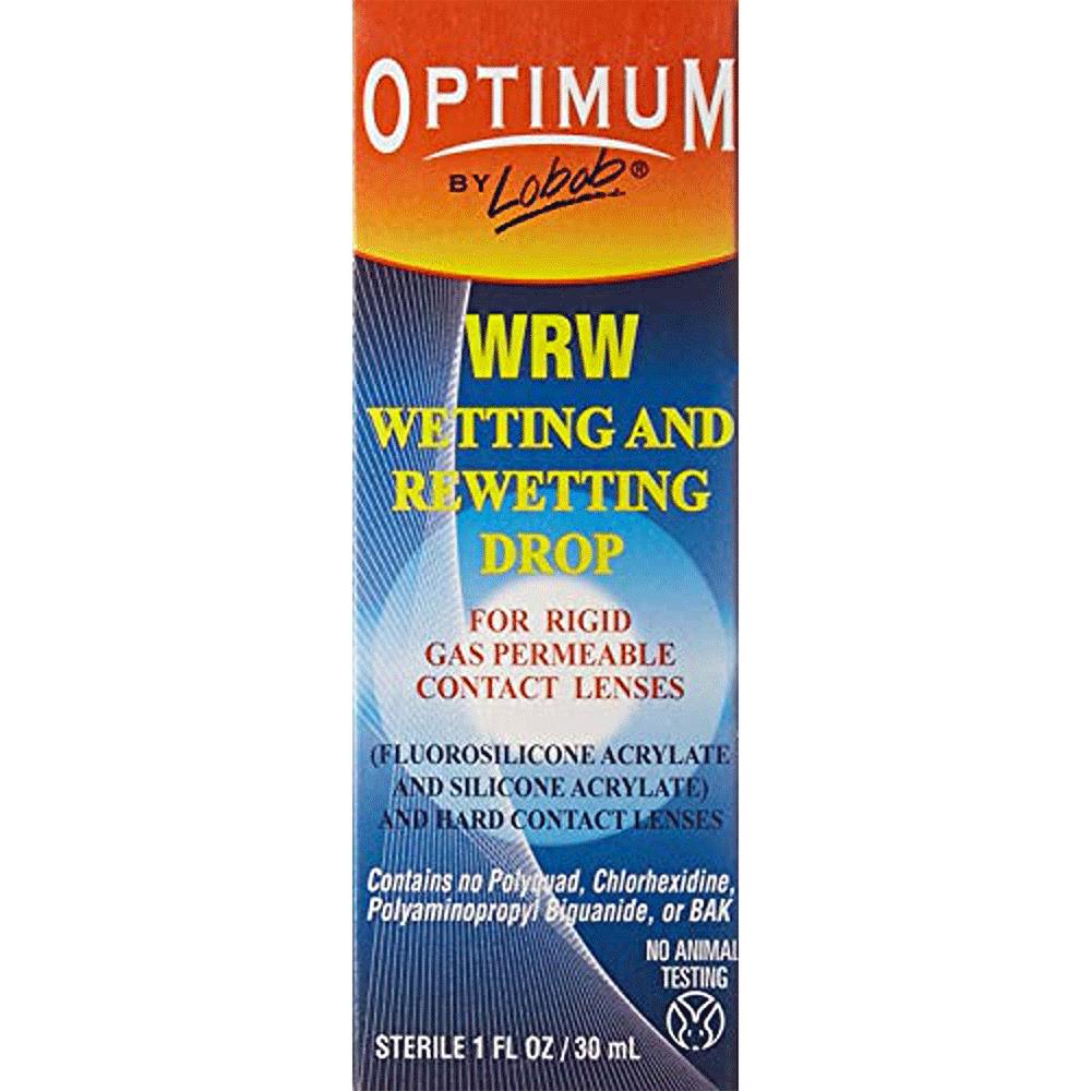 Optimum by Lobob Wetting and Rewetting Contact Lens Drop