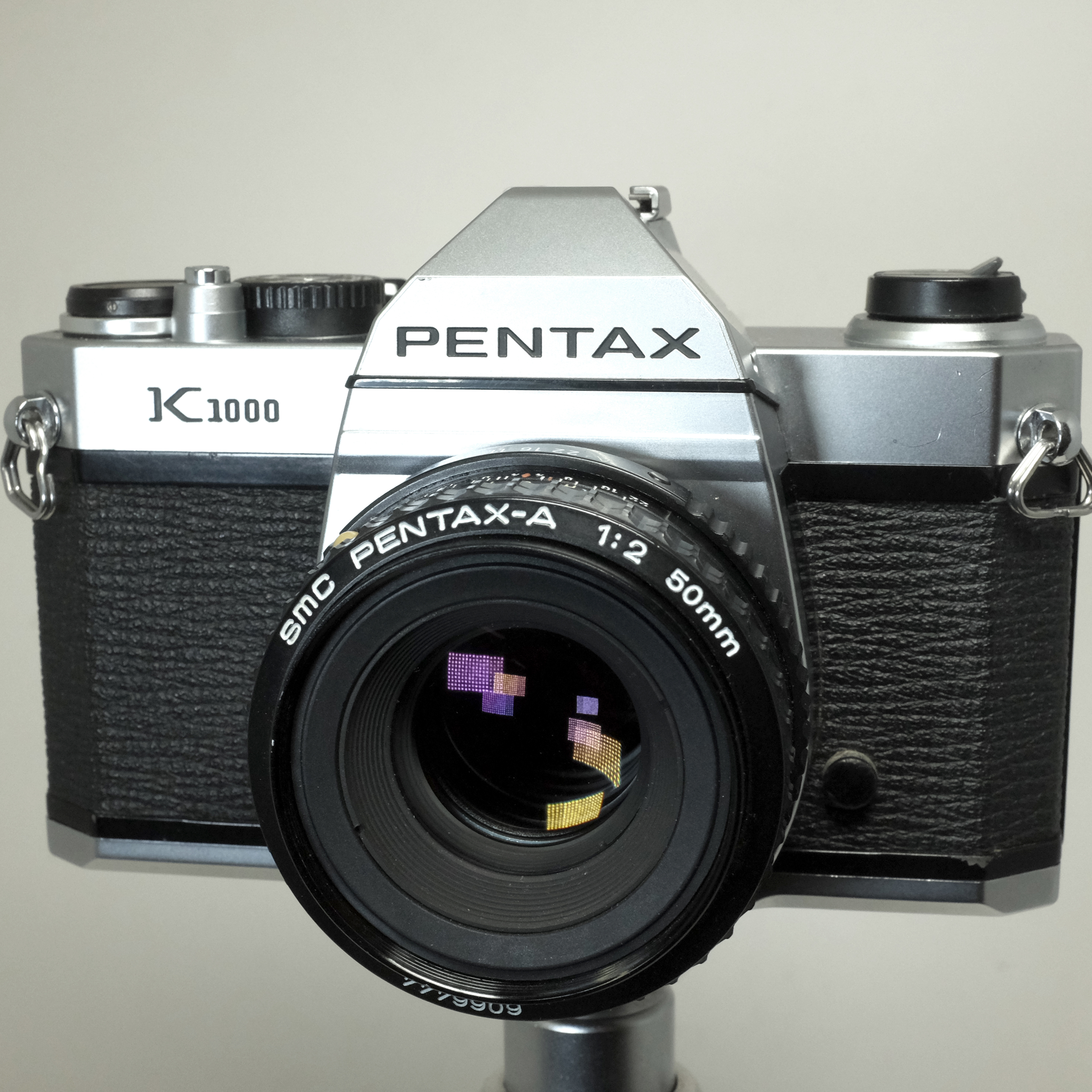 Pentax K1000 Film SLR with SMC PentaxM f/2 Lens Central