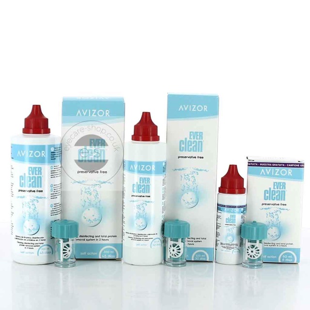 Avizor Ever Clean PreservativeFree Contact Lens Solution