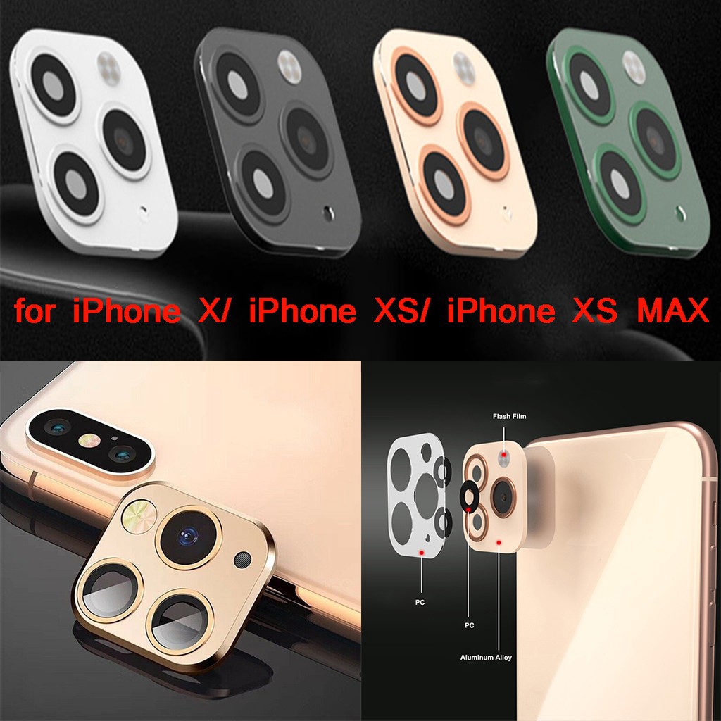 Professional Lens Sticker Modified Camera Cover for iPhone