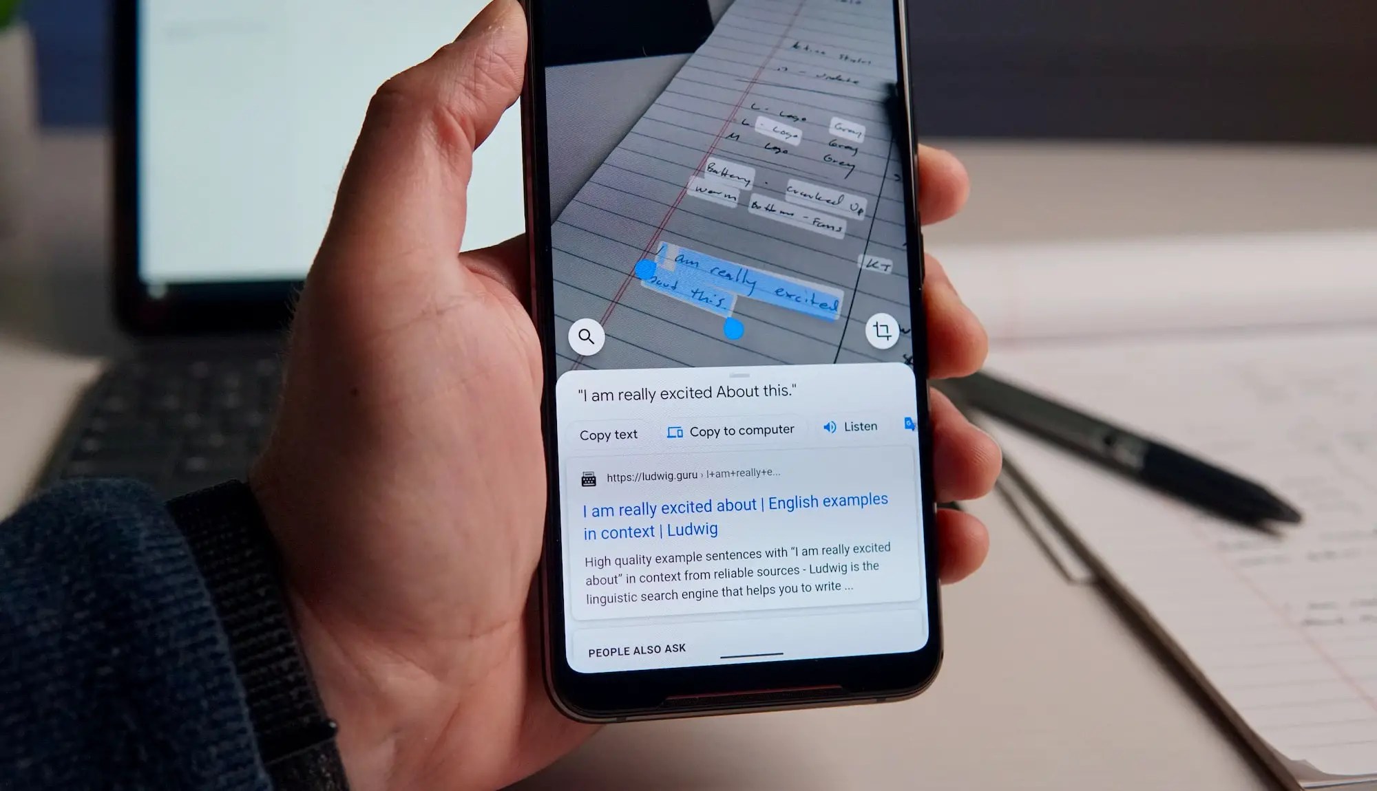 Google Lens text scanning just got way more useful