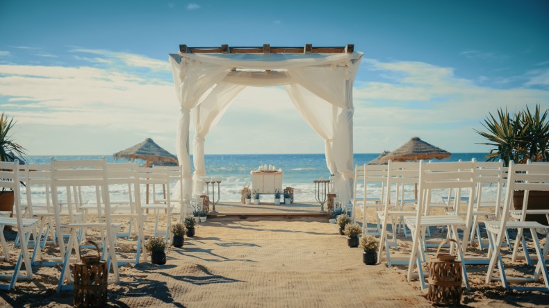 tropical wedding