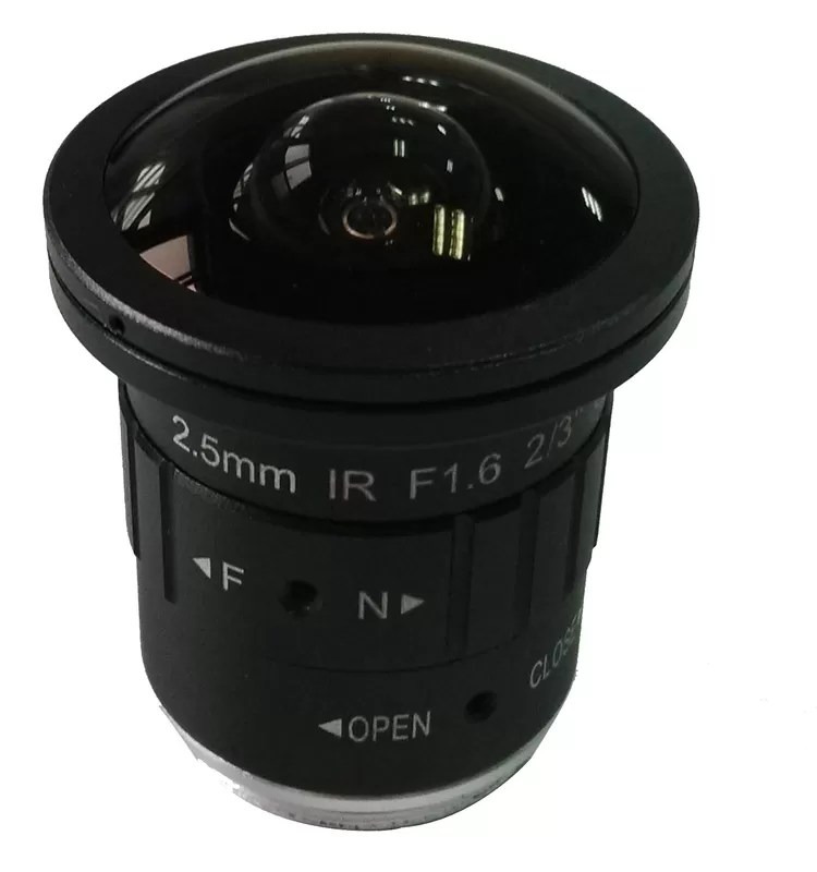 8MegaPixel aperture F1.6 CS mount manual iris focal length