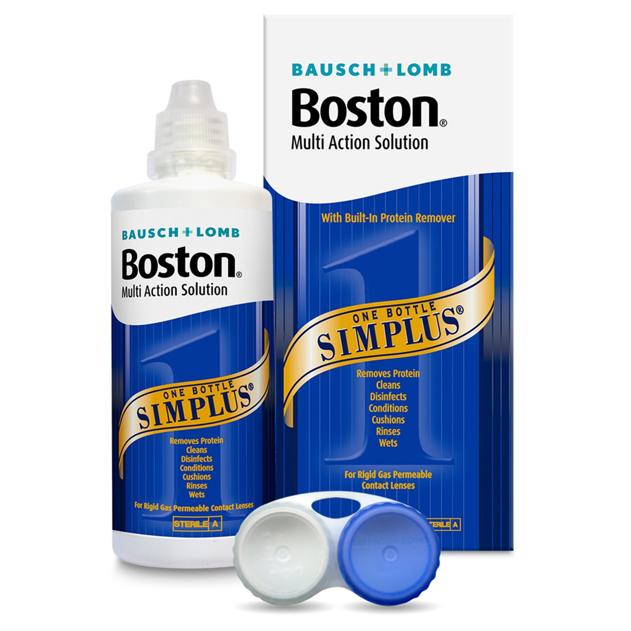 Boston SIMPLUS RGP Contact Lens Solution (Bausch+Lomb