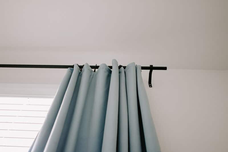 Simple DIY Conduit Curtain Rods Decor Hint