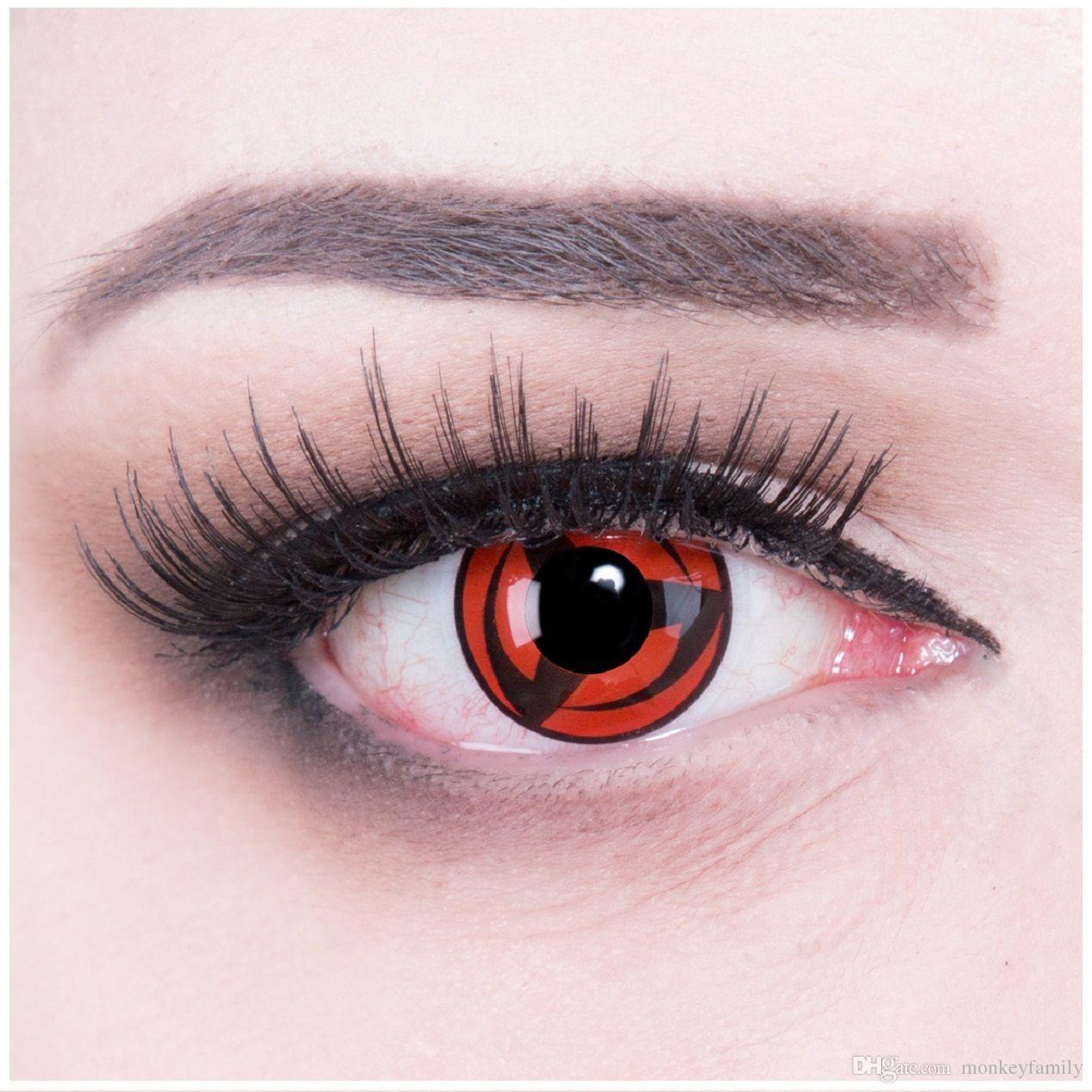Halloween Coloured Contact Lenses Sharingan Kakashi