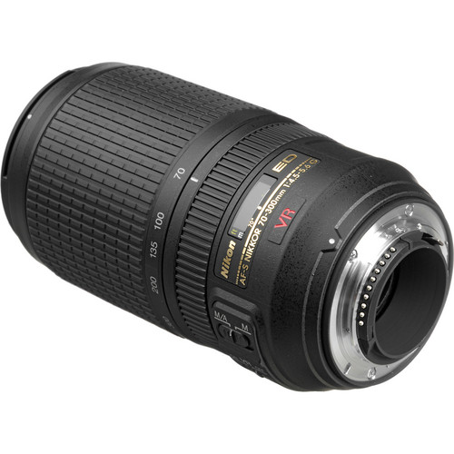Nikon AFS ZoomNikkor 70300mm f/4.55.6G IFED VR Lens