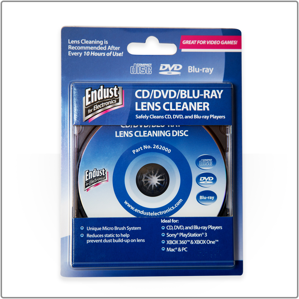 CD/DVD/BluRay Lens Cleaner item 262000 by Endust for