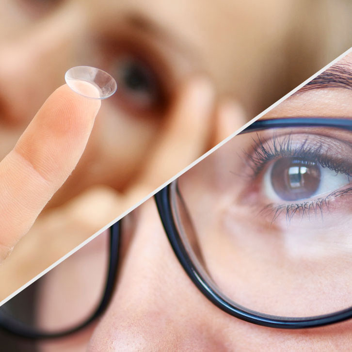 Contact Lenses or Glasses. What is Better Choice? Fancy