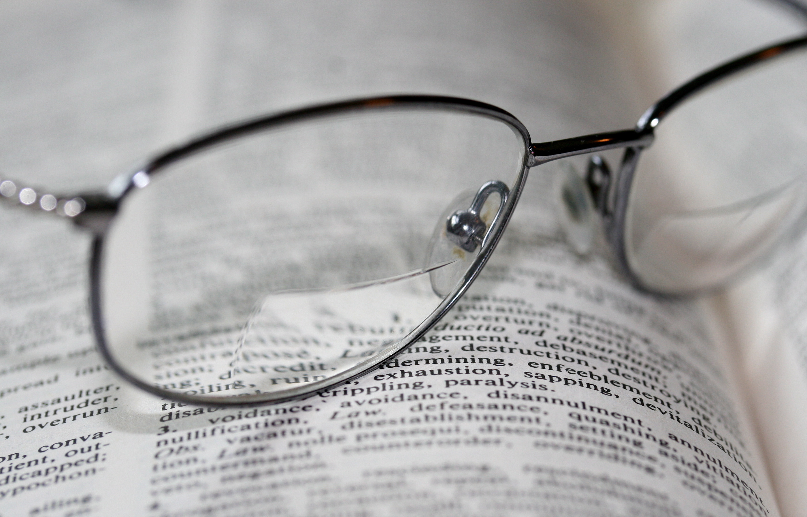 bifocals and words Flickr Photo Sharing!