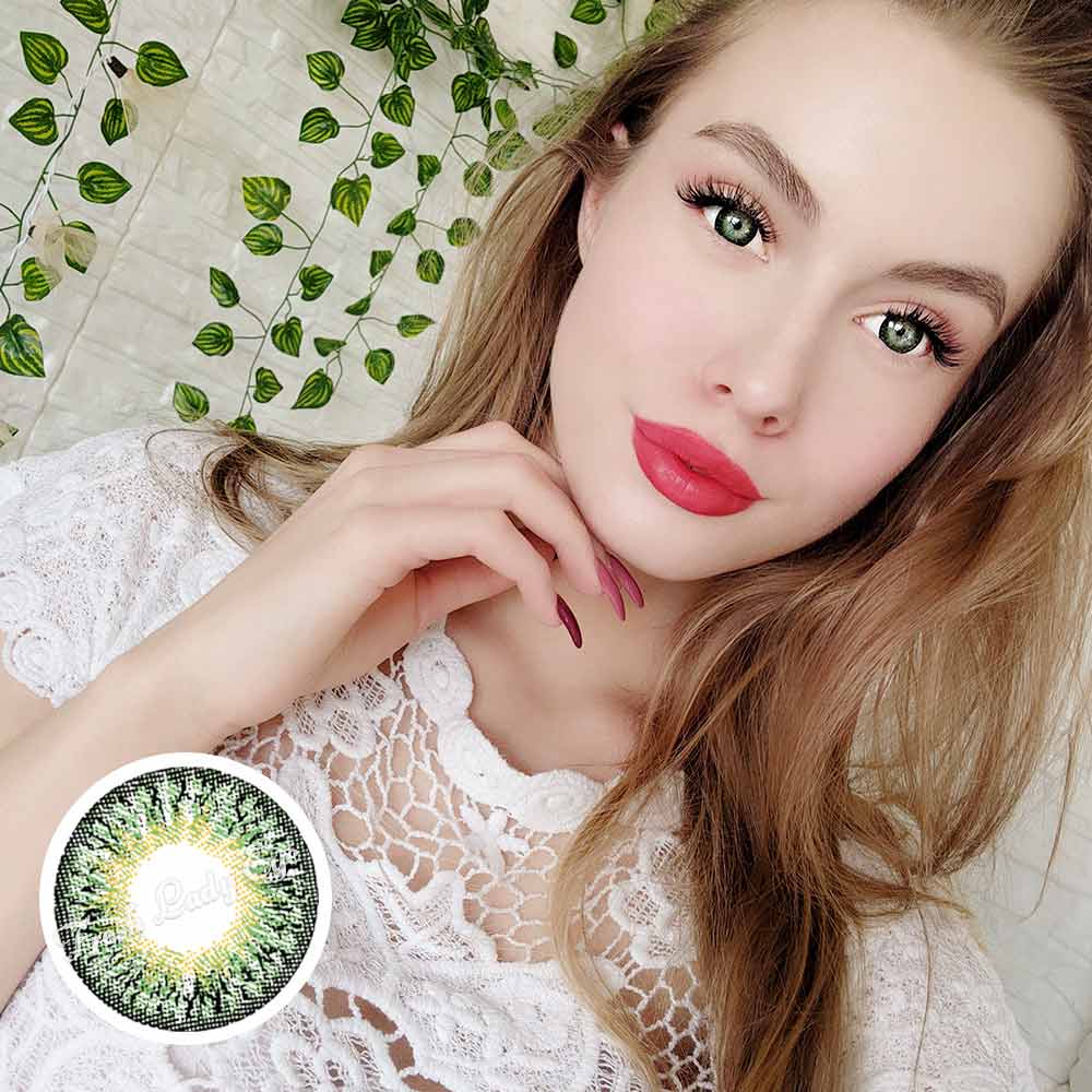 FreshLady Yearly color Contact Lens.Similar Dahab contact