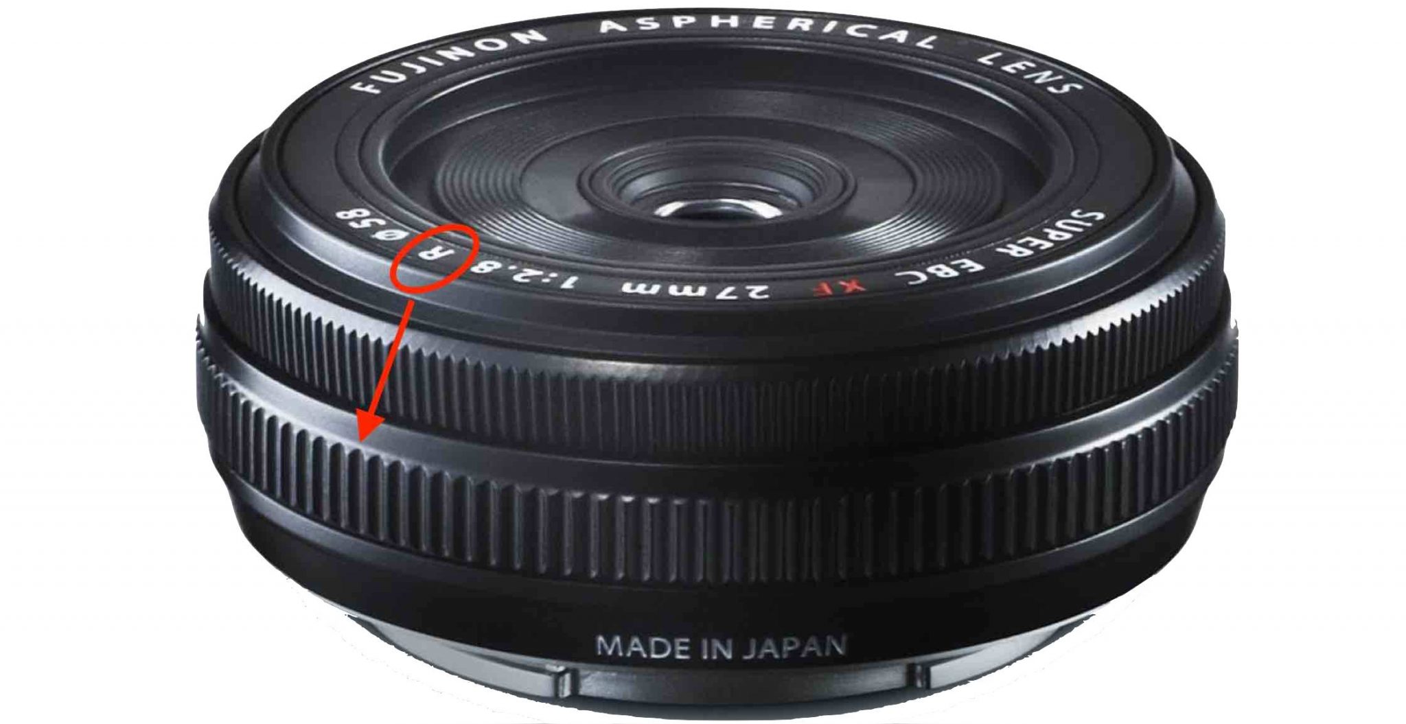 Fujinon XF 27mm f/2.8 R with Aperture Ring Listed at Some