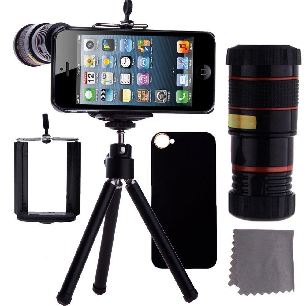 CamKix iPhone SE / 5S / 5 Camera Lens Kit 8x