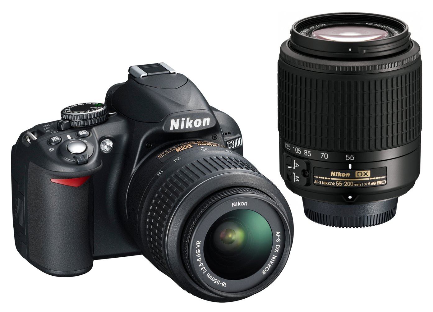 Nikon D3100 Digital SLR Camera with 1855mm VR Lens Kit