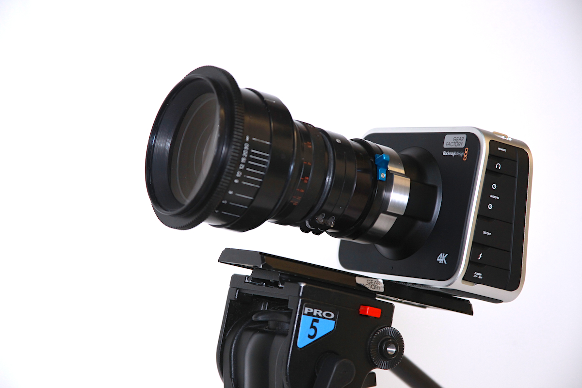 Blackmagic 4K Camera with PL Mount Hire Rent London The